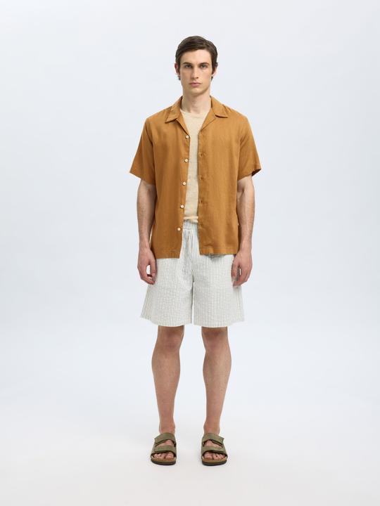 Produktbild Selected Homme Print Kurzarmhemd (M)