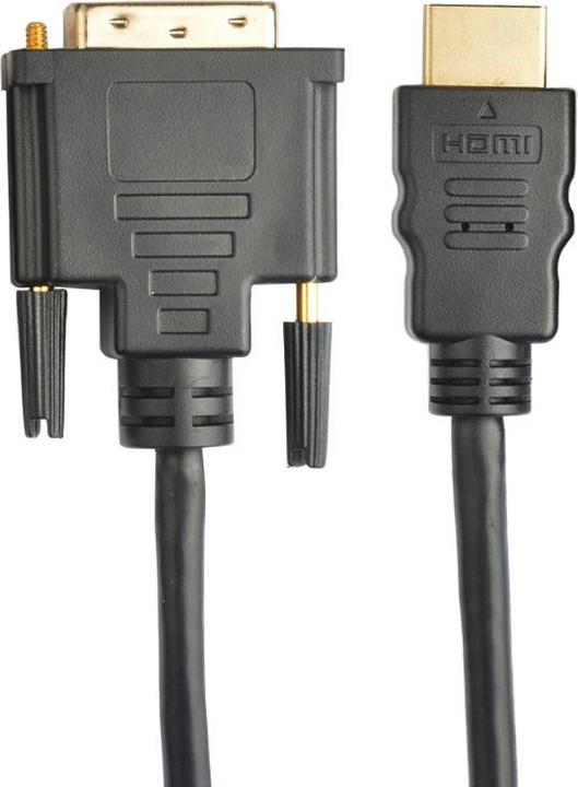 Produktbild Prokord HDMI-kabel 10m HDMI Han DVI-D (10 m, HDMI)