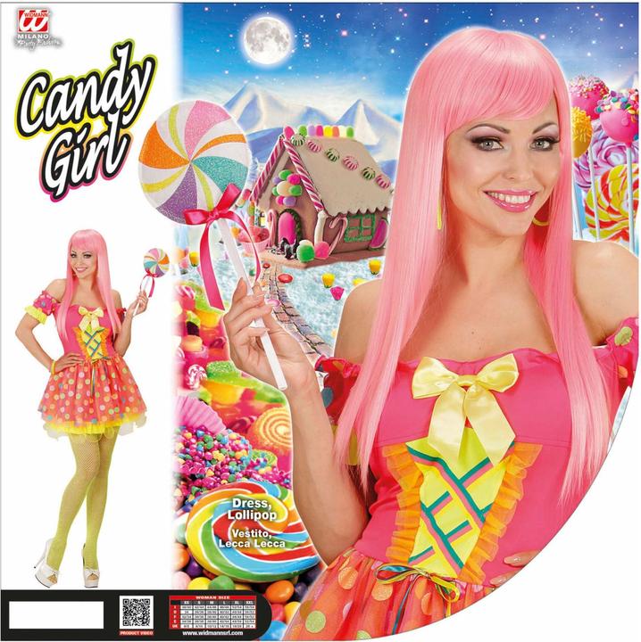 Actual product image Widmann CANDY GIRL (Kleid, Lutscher), L (L)
