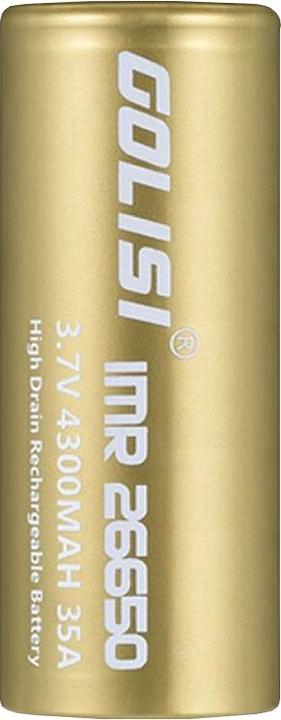 Produktbild Golisi S43 IMR 26650 Akku (1 Stk., 26650, 4300 mAh)