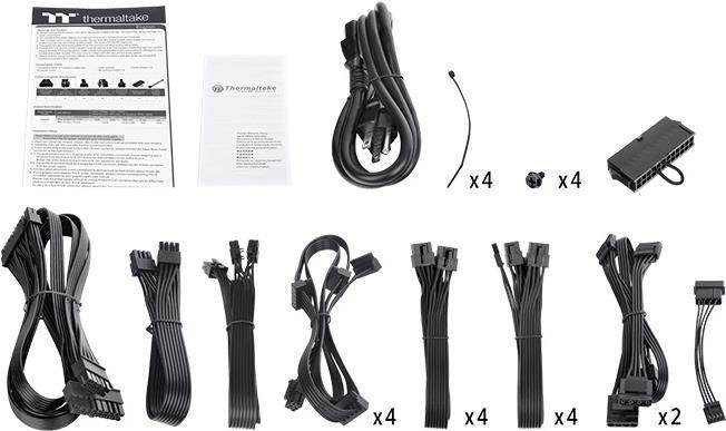 Actual product image Thermaltake Toughpower TF1 1550W (1550 W)