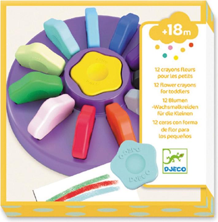 Djeco Flowers (Multicoloured, 12 x)