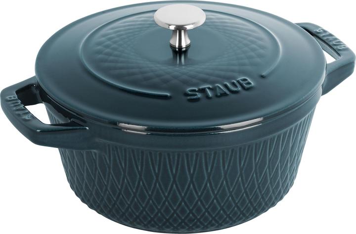 Image du produit Staub Cocotte torsadée (24 cm, Cocotte + faitout, Fonte)