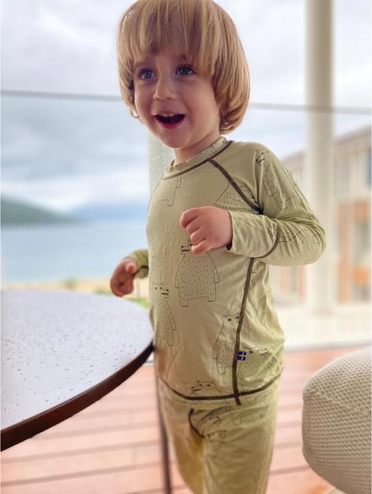 Produktbild Isbjörn Kid's Polarbear Set Baselayer (110, 116)