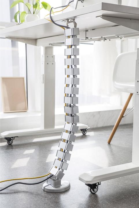 Image du produit InLine Chemin de câbles flexible pour les tables réglables en hauteur (Conduit, 128 cm)