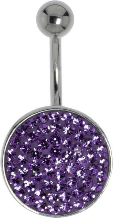 Bijouteria Bauchpiercing (Edelstahl, Messing, Kristall)