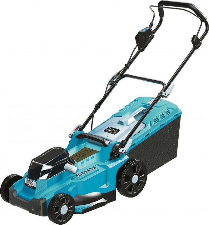 Actual product image Dedra Cordless lawn mower DED7199 (Rechargeable battery operated)