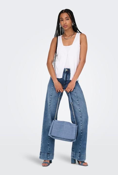 Immagine prodotto Only ONLJUICY Hohe Taille Weiter Beinschnitt Jeans Jeans mit weitem Bein (W31/L32)
