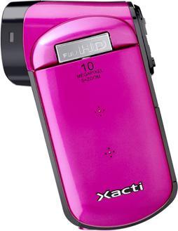 Sanyo Xacti VPC-CG100, FullHD, 5x opt. Zoom, Rot (12 x)