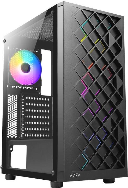 Immagine prodotto Azza Geh Midi ATX Spectra 280B vetro temperato ARGB (mATX, Mini-ITX, ATX)
