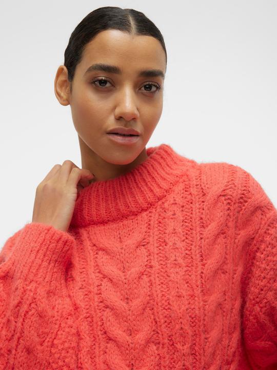 Actual product image Vero Moda VMDREAM LS HIGHNCK CROP PULLOVER GA EXC Knitted jumper (XL)