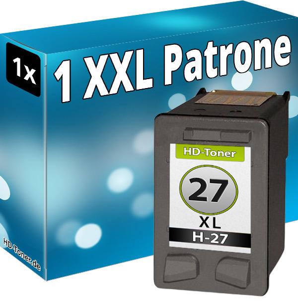 Produktbild Druckfuxx PATRONE für HP 27 XL PSC 1110 1210 1213 1215 1217 1219 1310 1311 1312