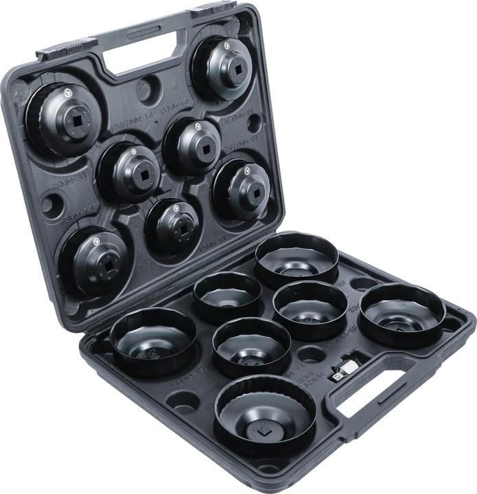 Image du produit BGS Jeu de clés pour bouchon de filtre à huile 10 mm (3/8") Drive 14 pcs.