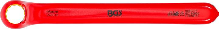 Produktbild BGS VDE-Einringschlüssel tief gekröpft SW 16 mm (16 mm)