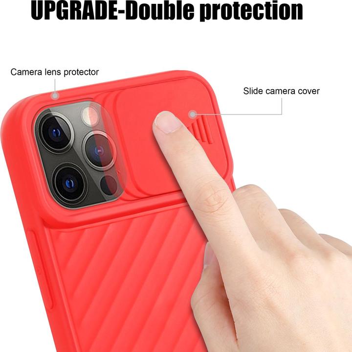 Produktbild Cadorabo TPU Cover mit Kamera Schutz (Apple iPhone 12 Pro Max)