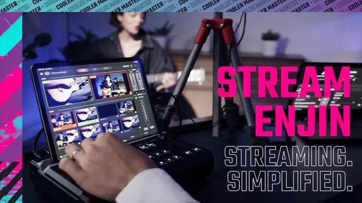 Actual product image Cooler Master StreamEnjin (Studio- and Livemixer)