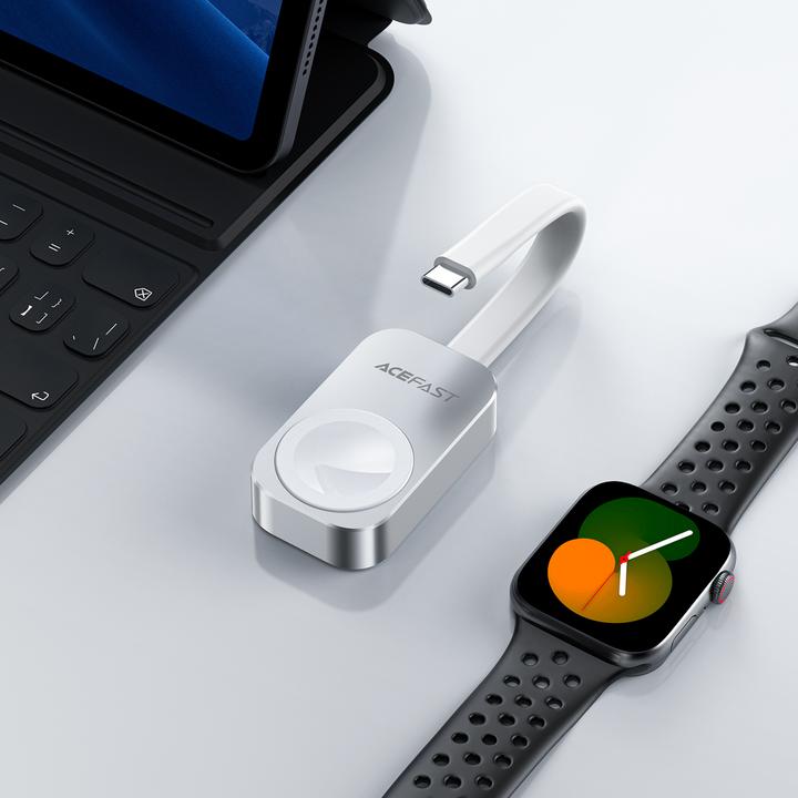 Produktbild Acefast E21 5W Wireless Charger for Apple Watch - Silver (5 W)