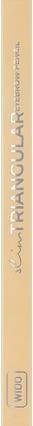 Actual product image Wibo Slim Triangulator Eyebrown Pencil Triangular E (2 brown)