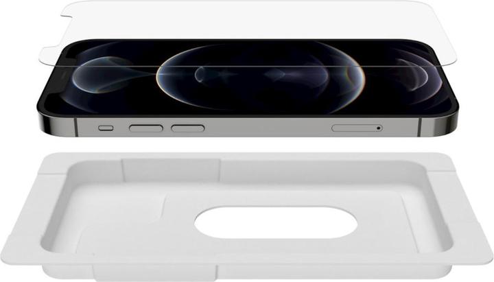 Actual product image Belkin ScreenForce Ultra Glass (1 Piece, Apple iPhone 12, Realme 12 Pro+)