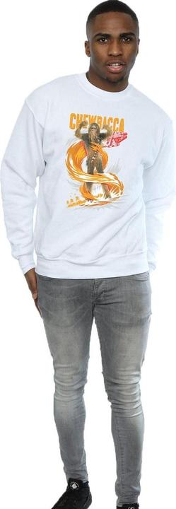 Actual product image Star Wars Mens Chewbacca Gigantic Sweatshirt (XL)