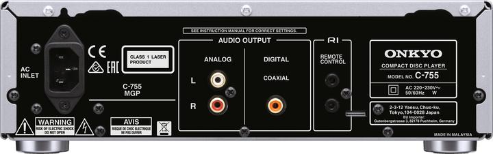 Actual product image Onkyo C-755 (CD player)