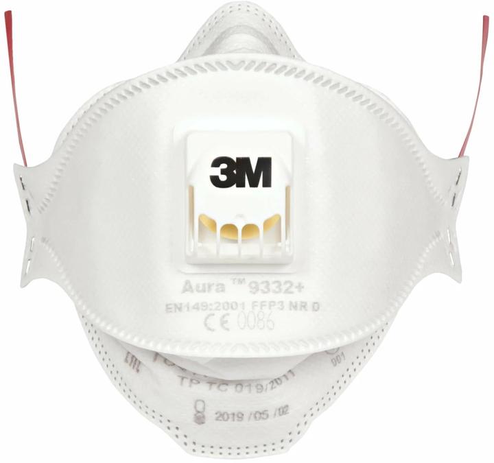 Produktbild 3M Atemschutzmaske, weiss (FFP3, 5 x)