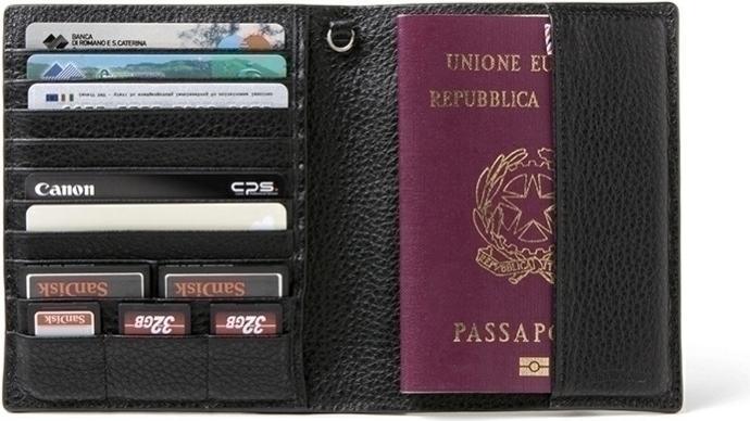 Immagine prodotto Barber Shop Custodia per passaporto, nero granulato