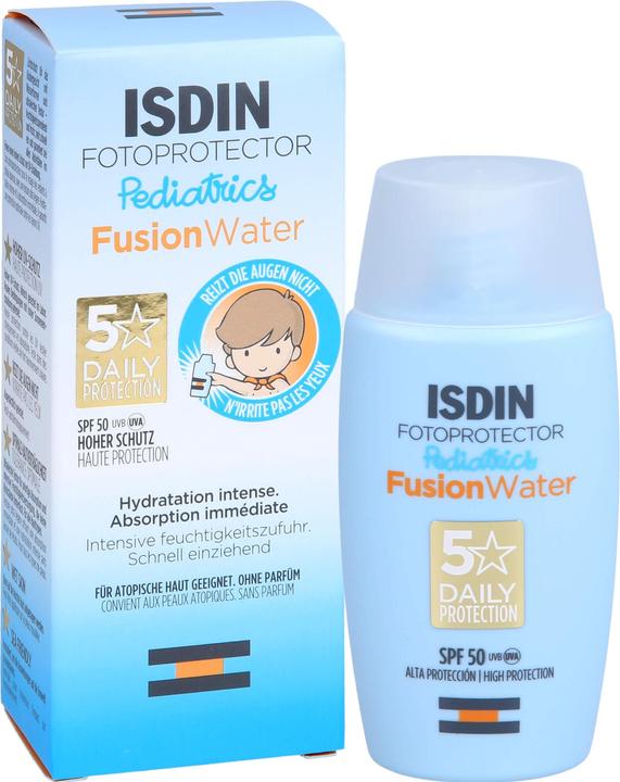 Produktbild Isdin Fotoprotector Pediatrics Fusion Water SPF 50, 50 ml EMU (Sonnencreme, SPF 50, 50 ml)