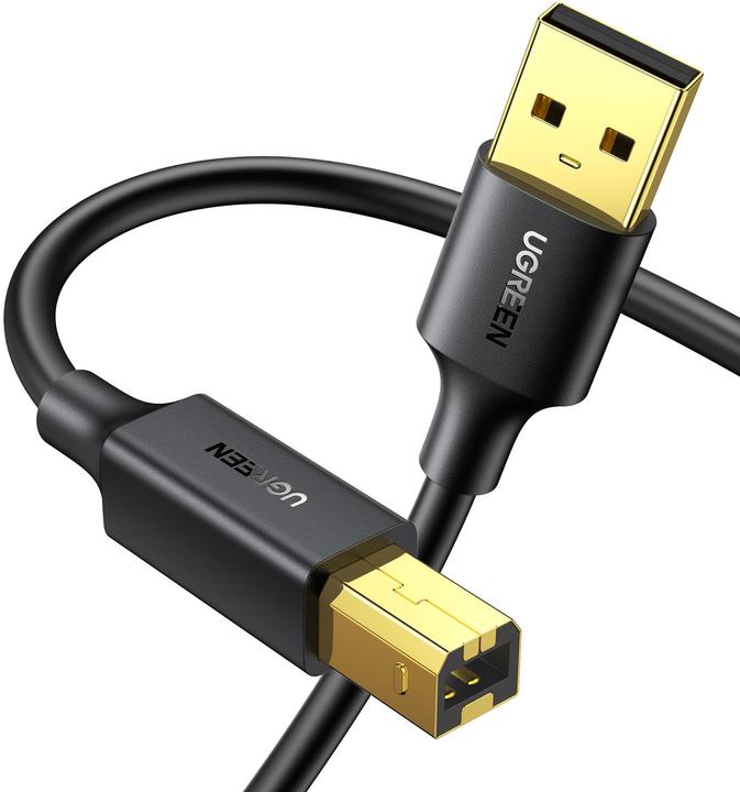 Actual product image Ugreen USB A — USB B (3 m, USB 2.0)