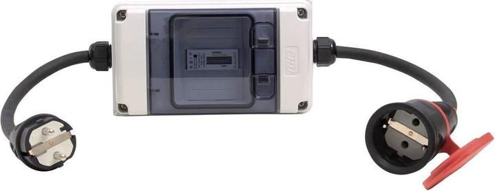 Counttec EC116S Contatore elettrico mobile digitale 16 A conforme alle norme MID: Sì 1 pz.
