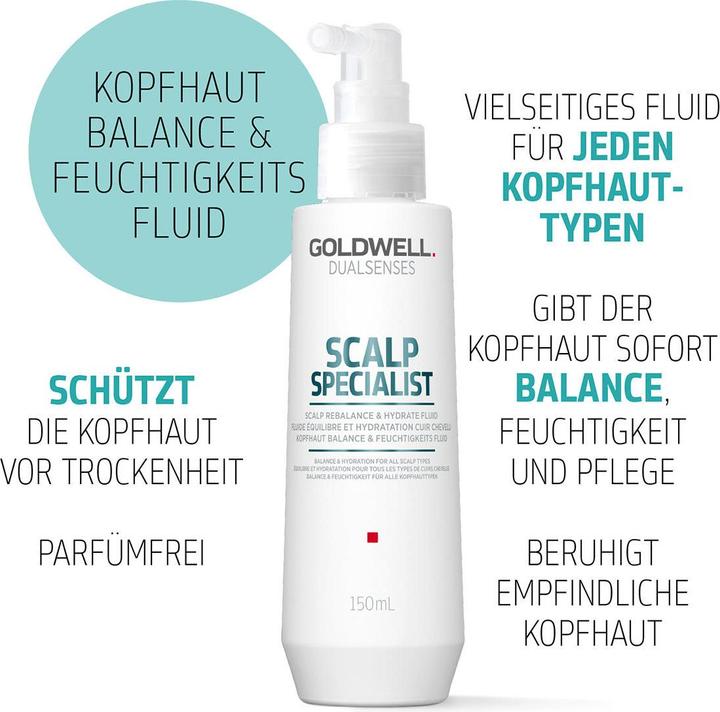 Image du produit Goldwell Scalp Specialist Scalp Rebalance & Hydrate Fluid (150 ml)
