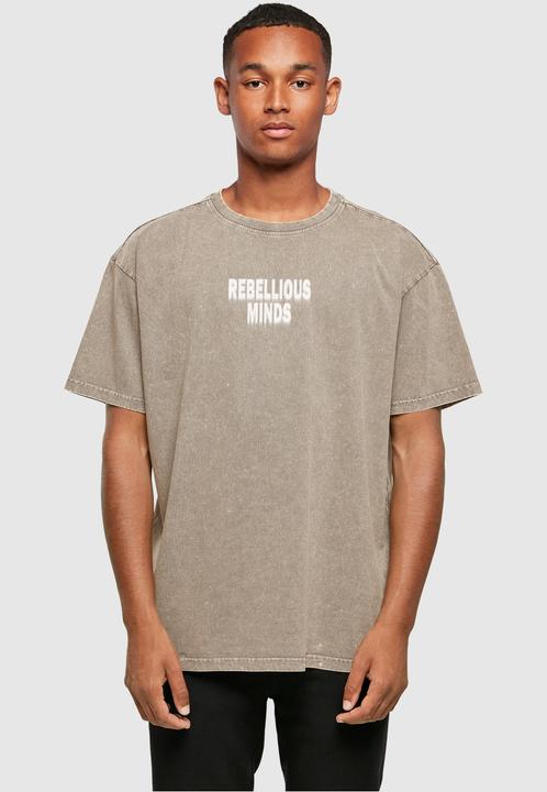 Image du produit Merchcode Tee surdimensionné Rebellious Minds Acid Washed - 116563 (M)