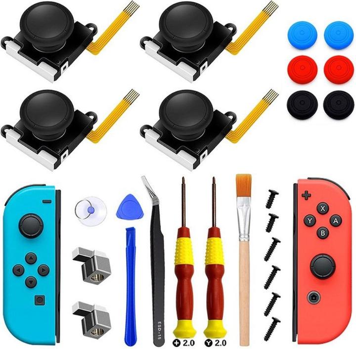 Image du produit Ueli Express 25 en 1 Nintendo Switch Joy Con kit de réparation (Switch Lite, Switch)