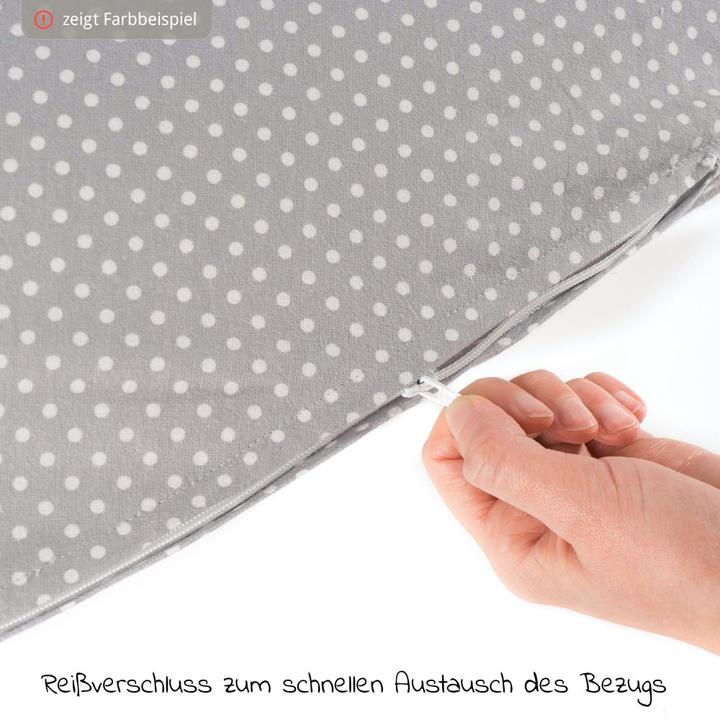 Produktbild Theraline Stillkissen Stillkissen Dodo mit Mikroperlen-Füllung inkl. Bezug (170 cm)