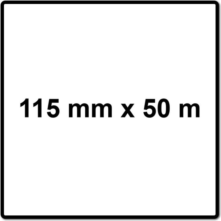 Produktbild Mirka BASECUT Schleifpapier 115 mm x 50 m P40 2x Schleifrolle ( 2x 2251100140N ) Universal Schleifpa (P40)
