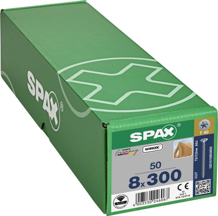 Produktbild Spax Holzbauschrauben (50 Schrauben pro Stück)