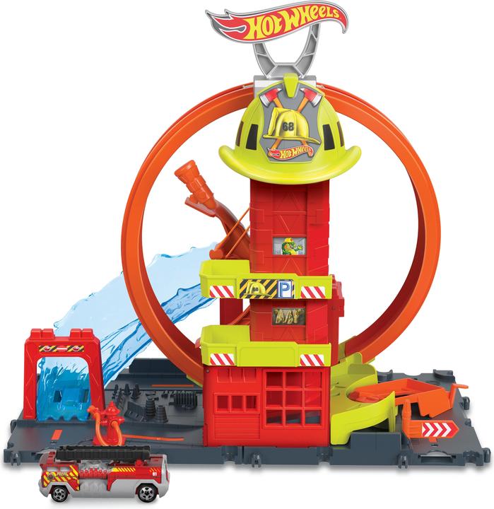 Hot Wheels HW City Super Fire Station