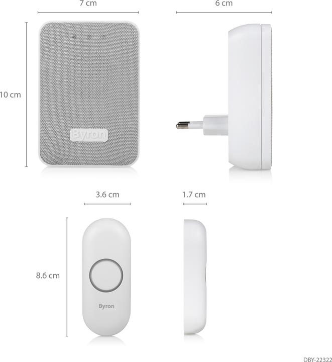 Actual product image Smartwares DBY-22322 (Wireless)