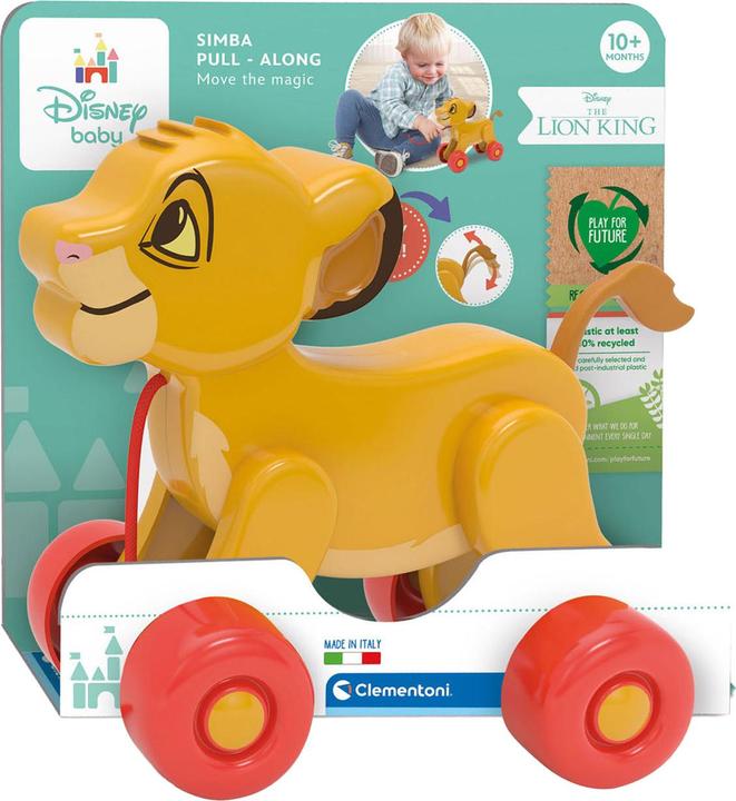 Image du produit Clementoni Figurine de course Baby Disney en bois - Simba