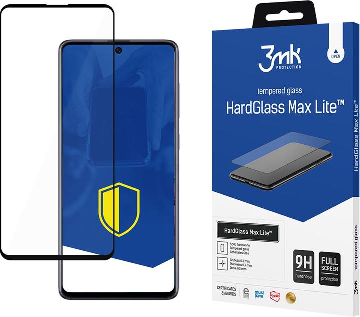Immagine prodotto 3MK Samsung Galaxy A71 5G Nero - HardGlass Max Lite? (1 Pezzo/i, Samsung Galaxy A71 5G)