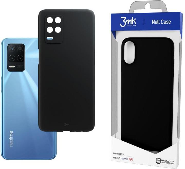 Produktbild 3MK Matt Case Realme 8 5G black / black (Realme 8 5G)