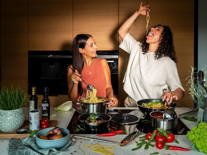 Produktbild Rösle Wok Pureelements Keramik ProCeraPlus ø 32 cm (32 cm, Wok Pfanne, Edelstahl)