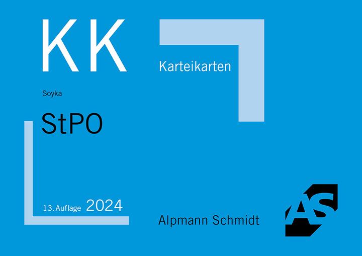 Produktbild Karteikarten StPO (75 x)