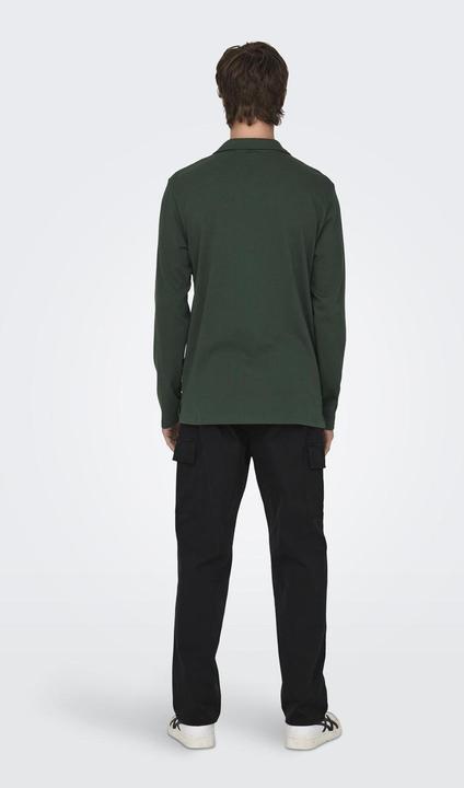 Produktbild Only & Sons Onsbrody Reg Split Neck Ls Polo Polo (L)