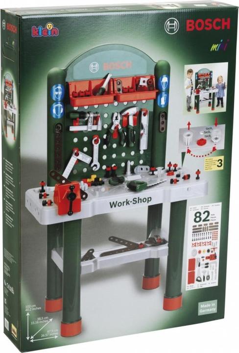 Actual product image Theo Klein Bosch workbench