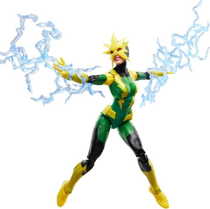 Produktbild Hasbro Spider-Man Marvel Legends Retro Actionfigur Electro (Francine Frye) 15 cm