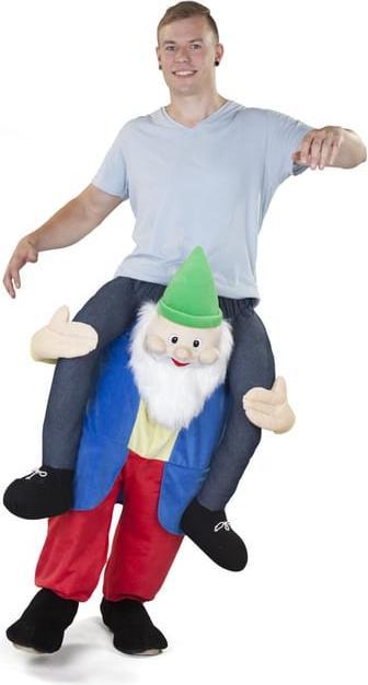 Produktbild MICA Festival Huckepack-Kostüm - Zwerg - für Erwachsene (One Size)
