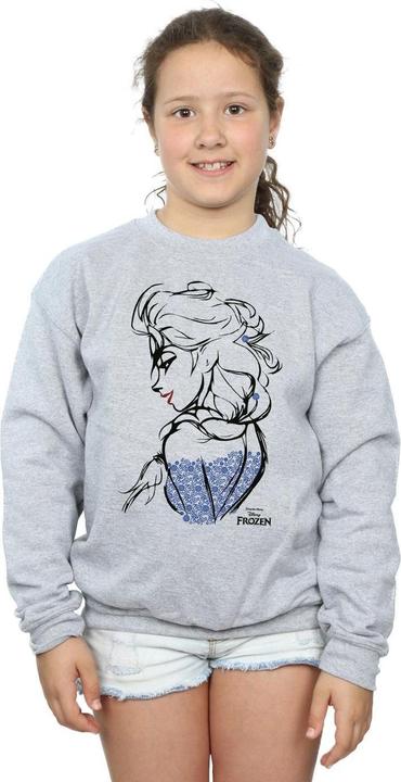 Image du produit Disney - Sweat FROZEN ELSA SKETCH MONO - Fille (116)