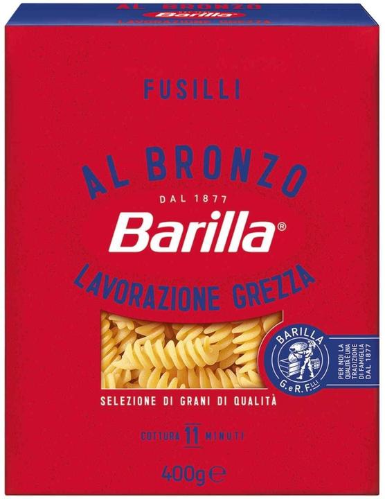 Image du produit Barilla Pâtes Al Bronzo Fusilli 400 g (430 g)