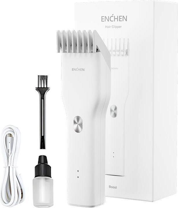Actual product image Xiaomi Enchen Boost Cordless Hair Clipper White